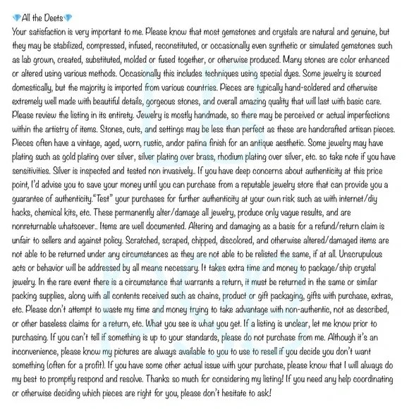 PERSIAN Turquoise Chunky Asymmetrical Gemstone Pendant Necklace Silver 925 New - Picture 10 of 11